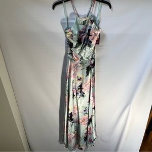 Floral formal dress size 9 juniors